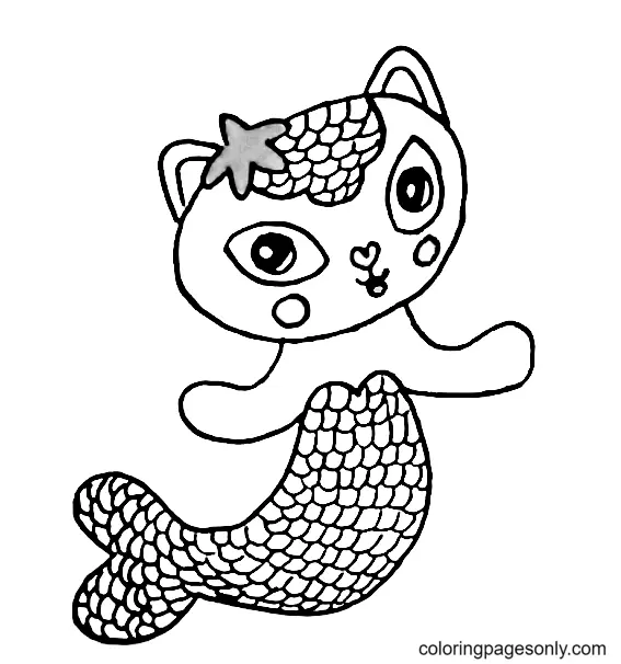 Gabby s Dollhouse Coloring Pages 27