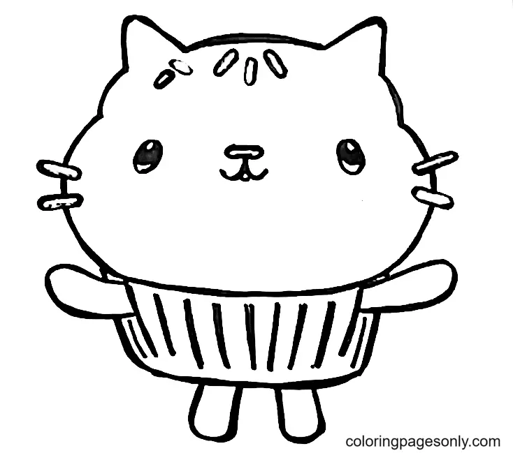 Gabby s Dollhouse Coloring Pages 34