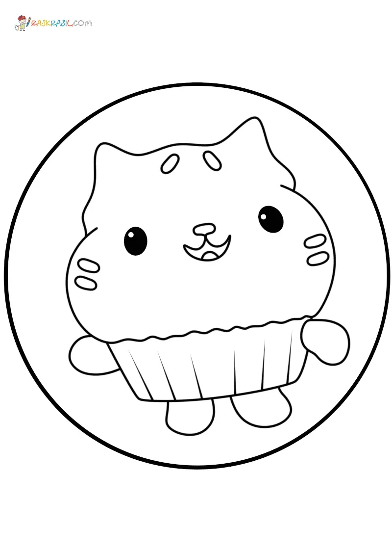 Gabby s Dollhouse Coloring Pages 39
