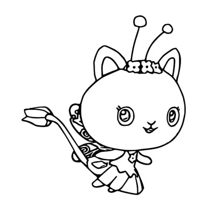 Gabby s Dollhouse Coloring Pages 46