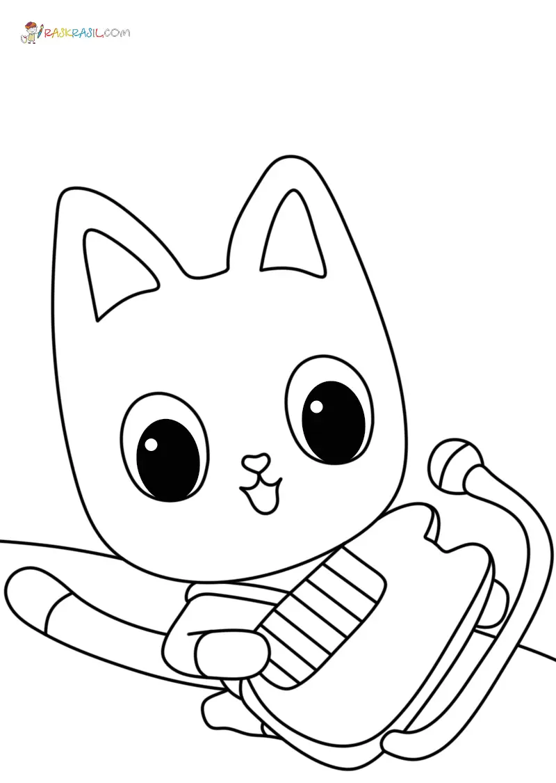 Gabby s Dollhouse Coloring Pages 48