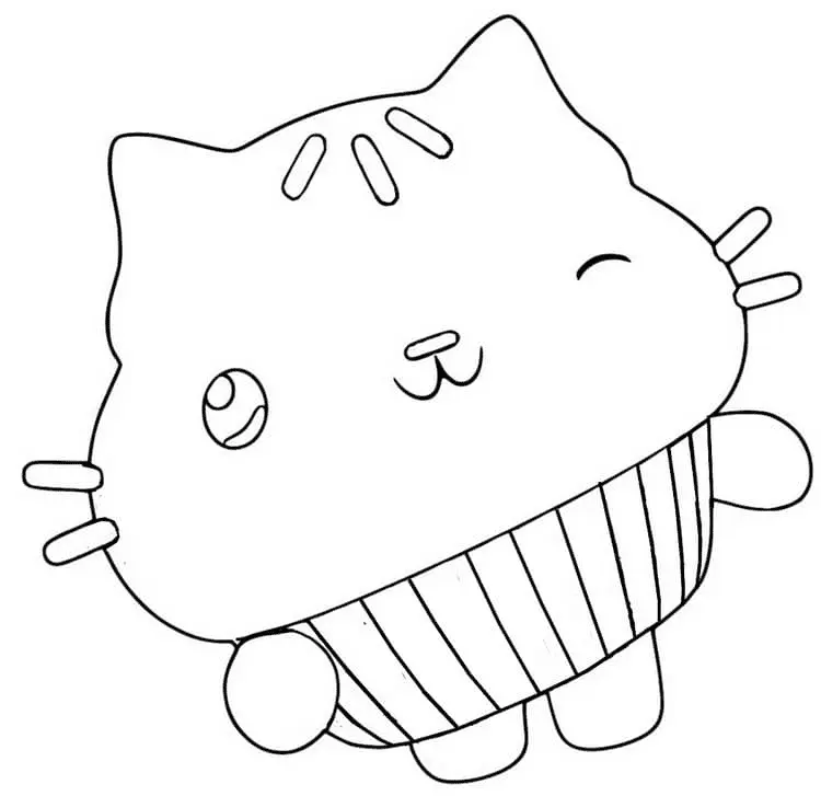 Gabby s Dollhouse Coloring Pages 55