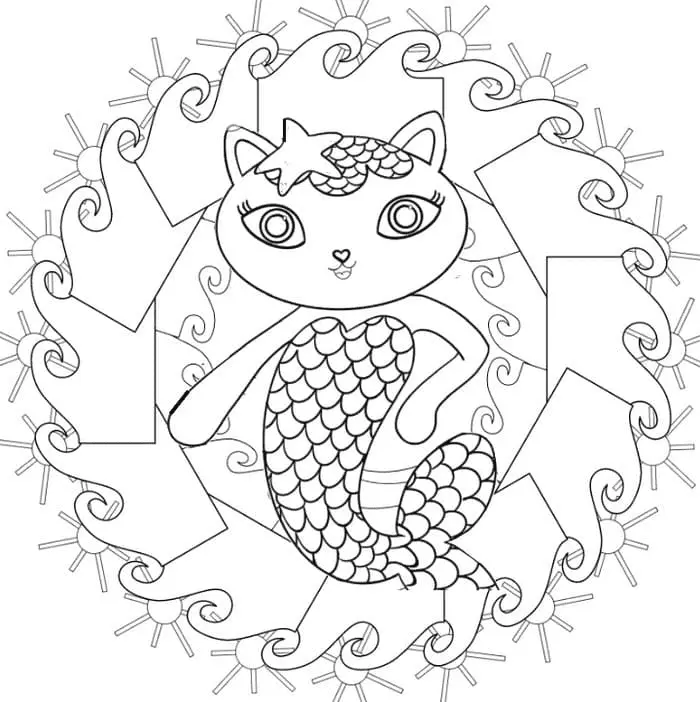 Gabby s Dollhouse Coloring Pages 58