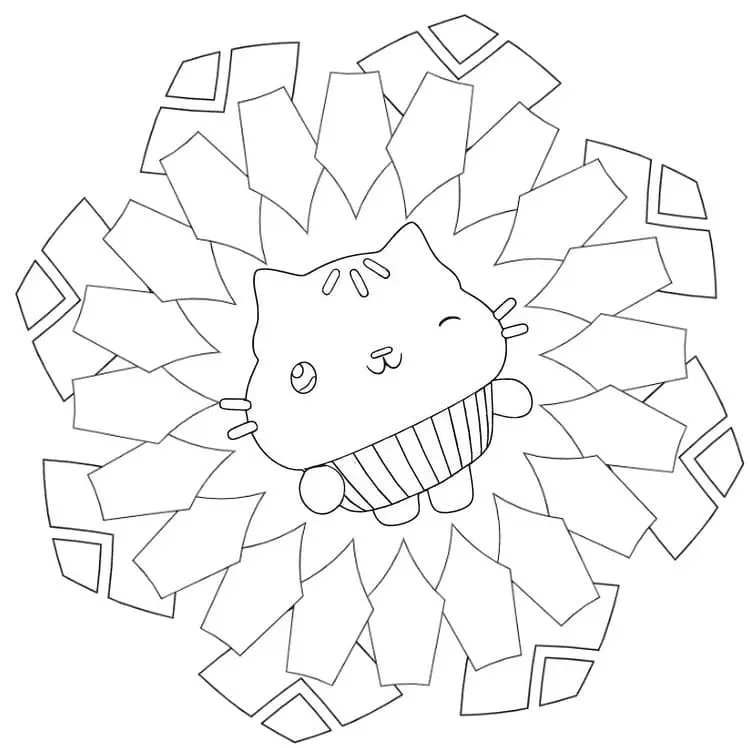Gabby s Dollhouse Coloring Pages
