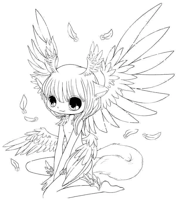 Gacha Life Para Colorear 53