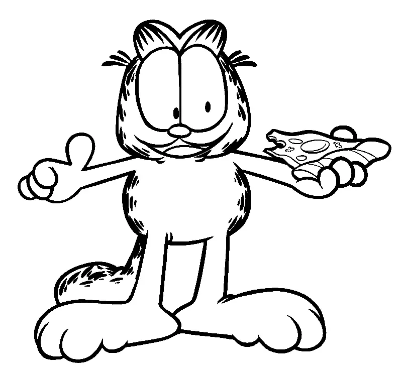 Garfield Ausmalbilder 56