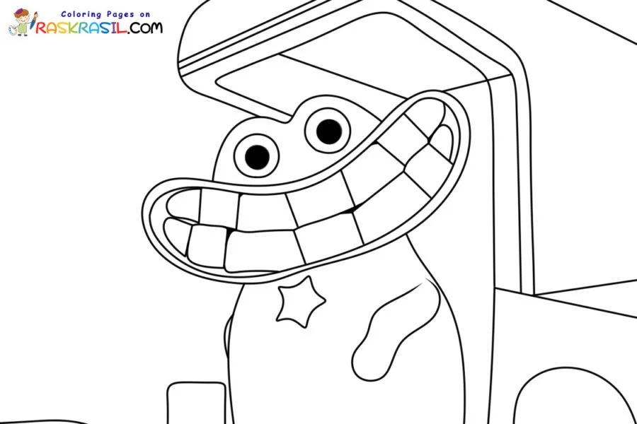 Garten Of Banban Para Colorear 30