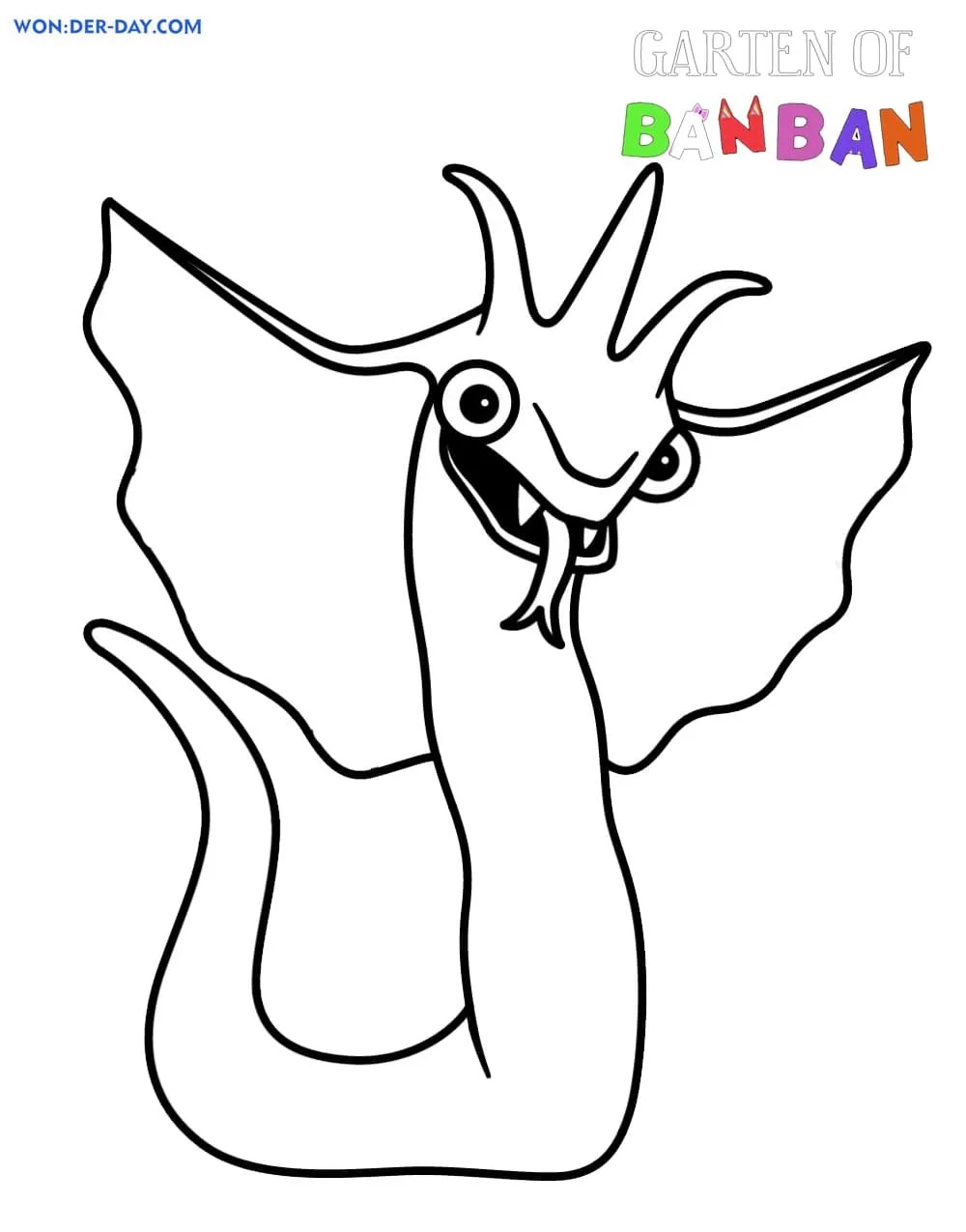 Garten of Banban Coloring Pages 41