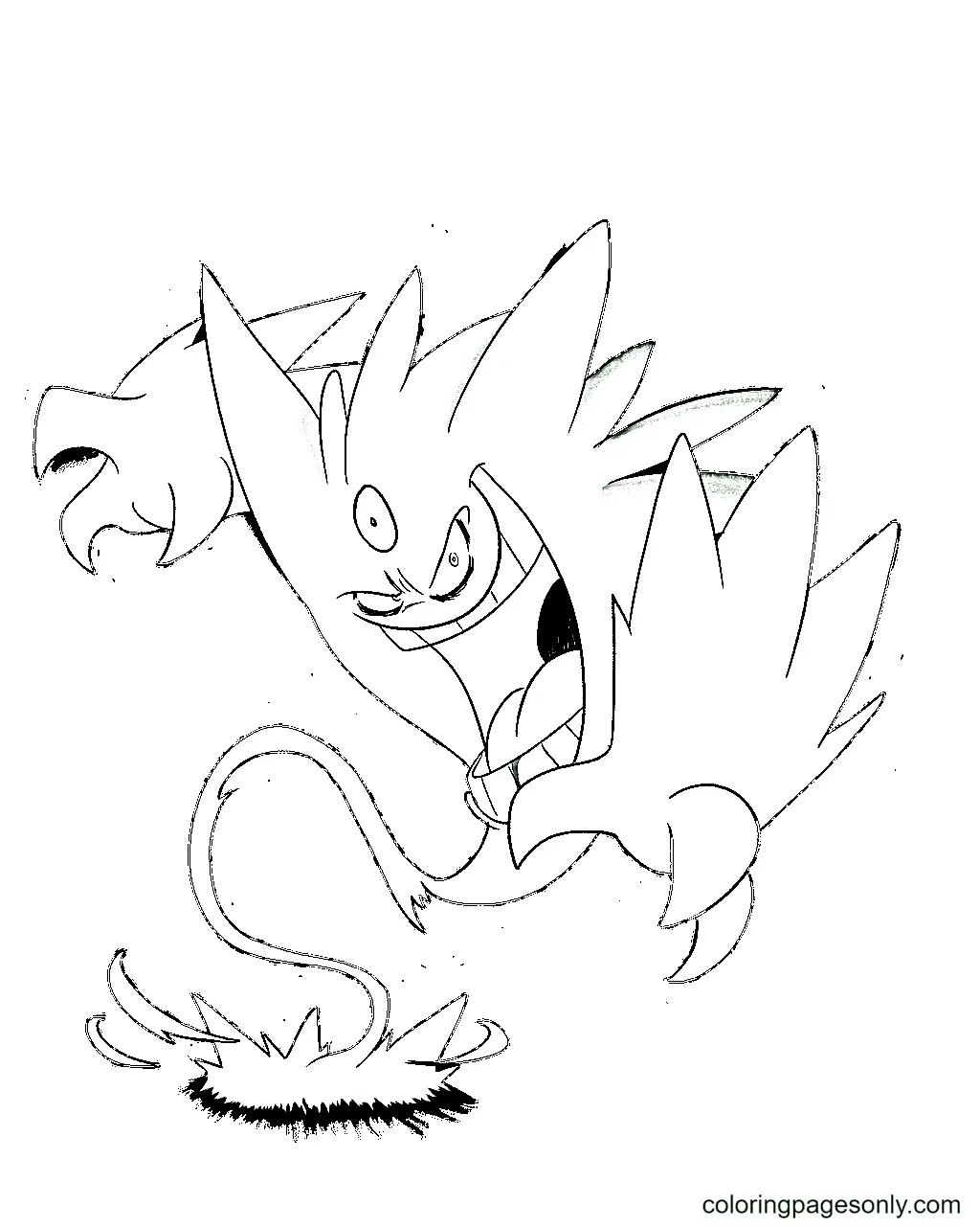 Gengar Ausmalbilder 38