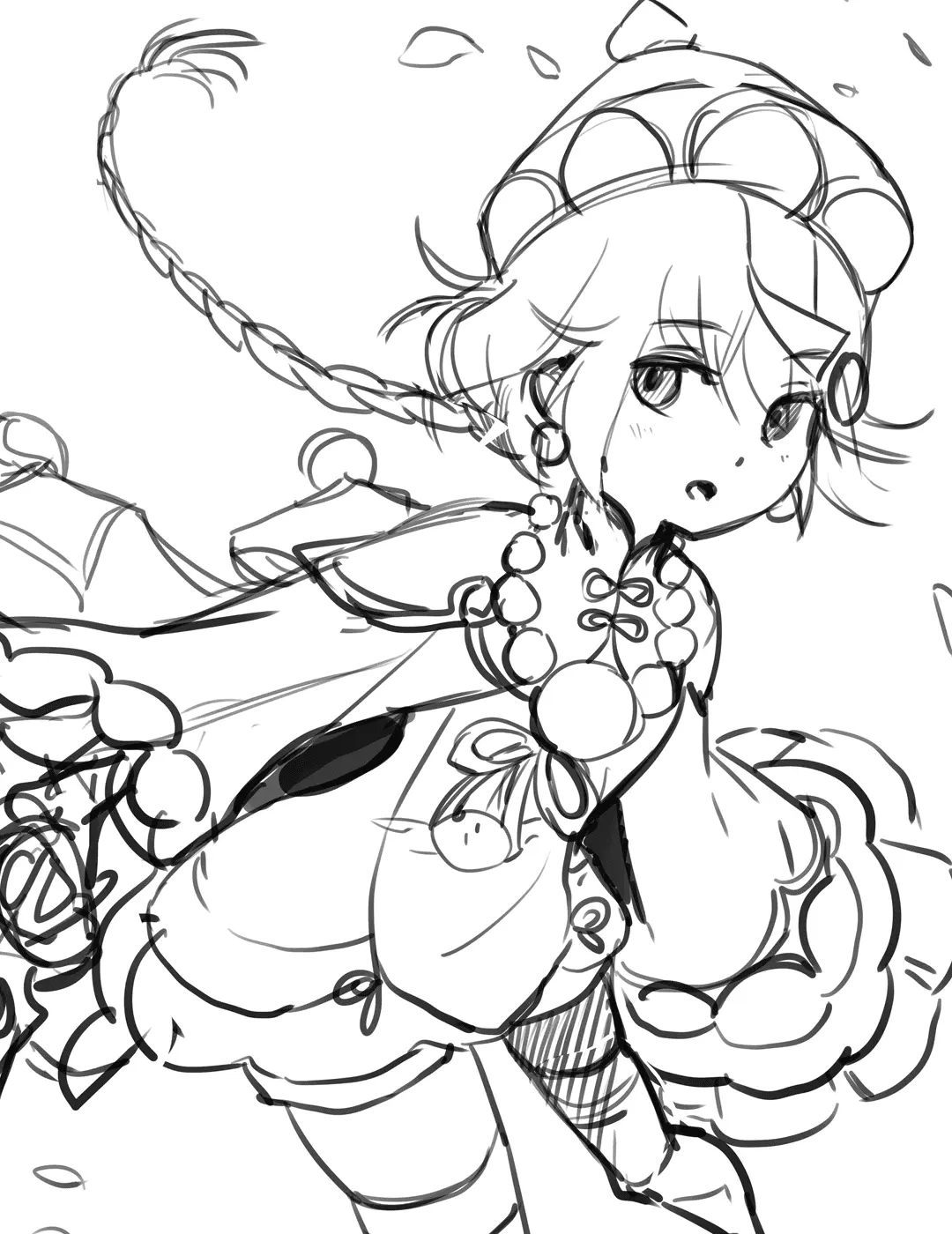 Genshin Impact Coloring Pages 61