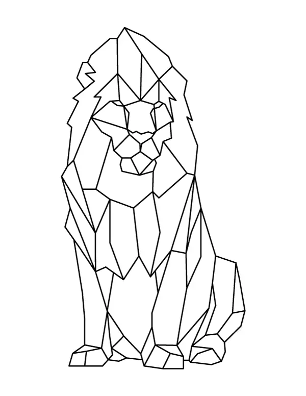 Desenhos de Geometrico Para Colorir 1