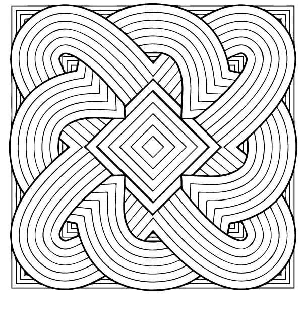 Geometric Coloring Pages 11
