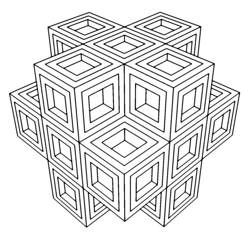 Geometric Coloring Pages 17