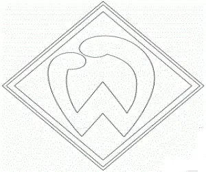 German Bundesliga Team logos Coloring Pages 11