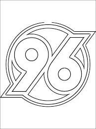 German Bundesliga Team logos Coloring Pages 17