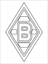 German Bundesliga Team logos Coloring Pages 3