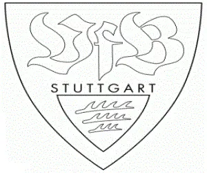 German Bundesliga Team logos Coloring Pages 8