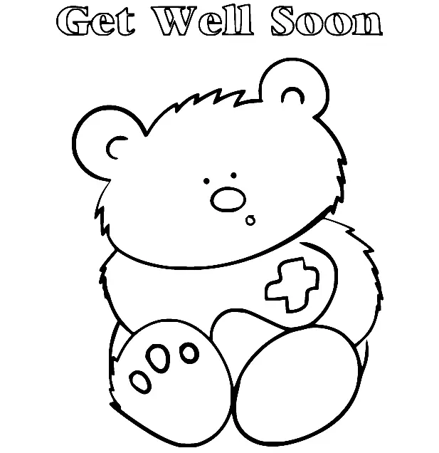 Recuperate Pronto Para Colorear 11