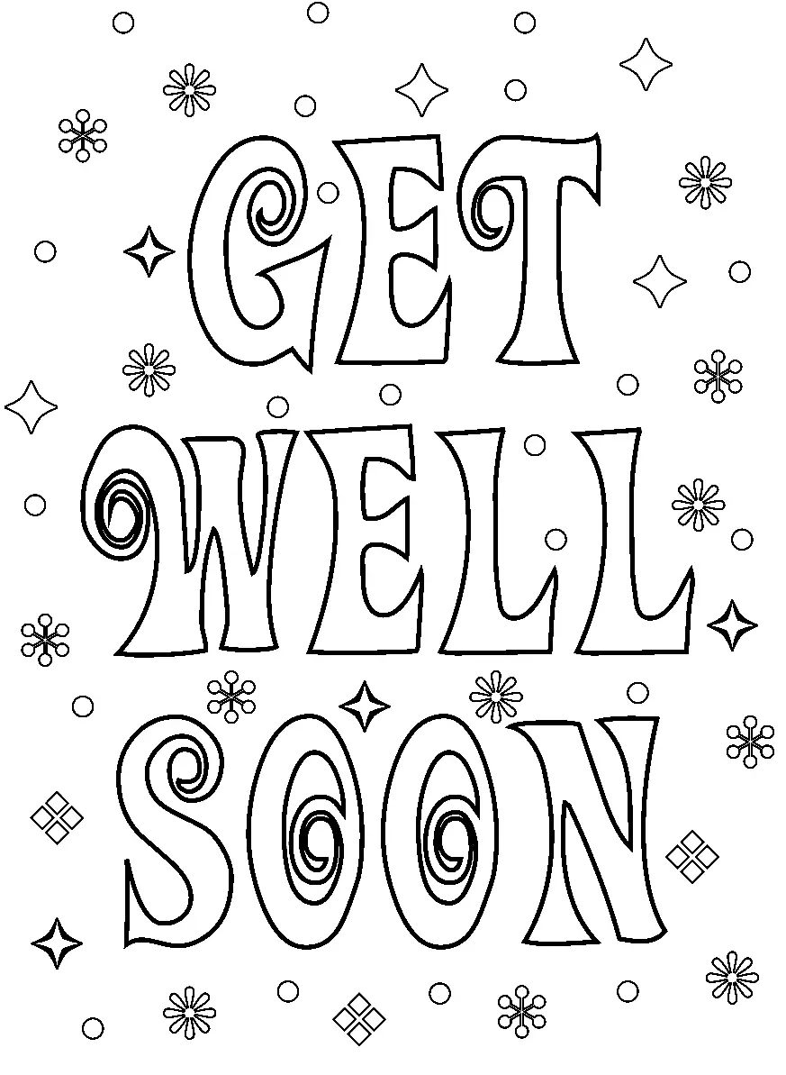 Recuperate Pronto Para Colorear 15