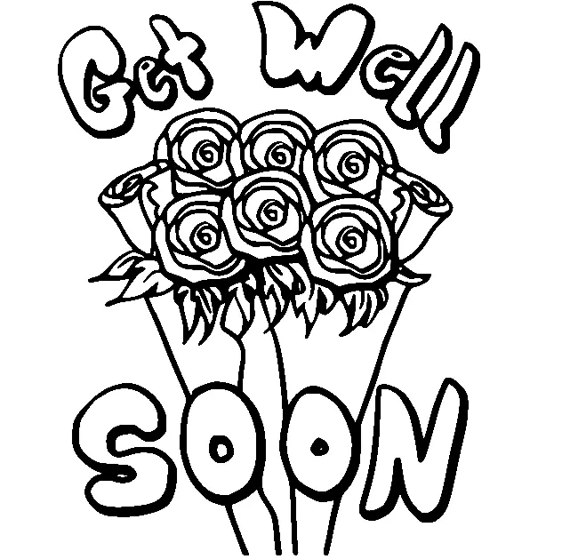 Recuperate Pronto Para Colorear 19
