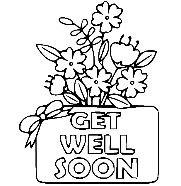Recuperate Pronto Para Colorear 2