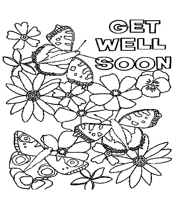 Recuperate Pronto Para Colorear 20