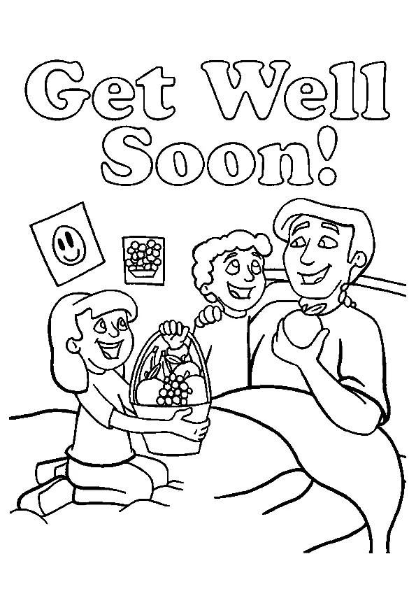 Recuperate Pronto Para Colorear 23
