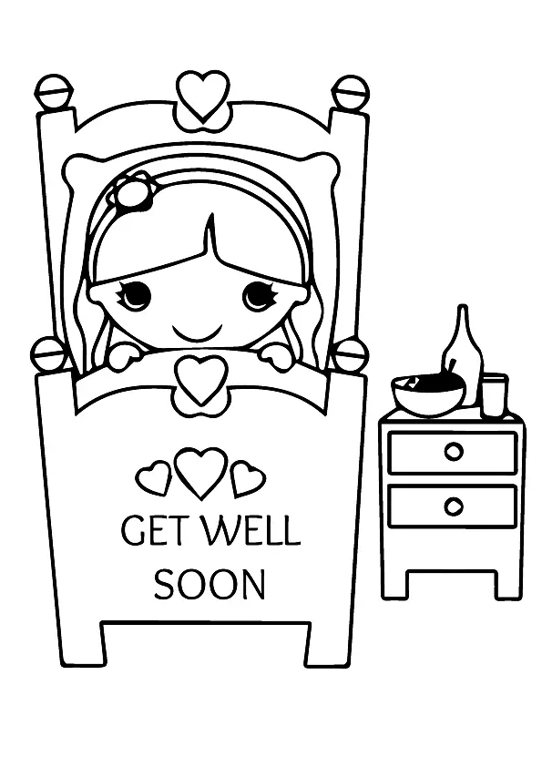 Recuperate Pronto Para Colorear 26