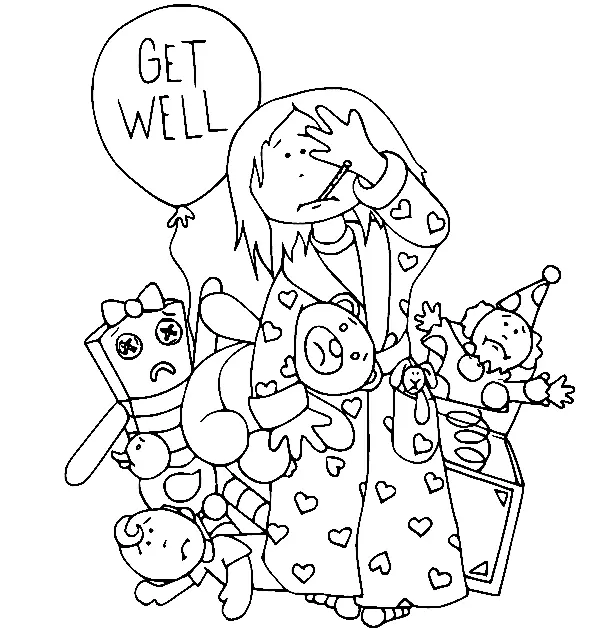 Recuperate Pronto Para Colorear 29