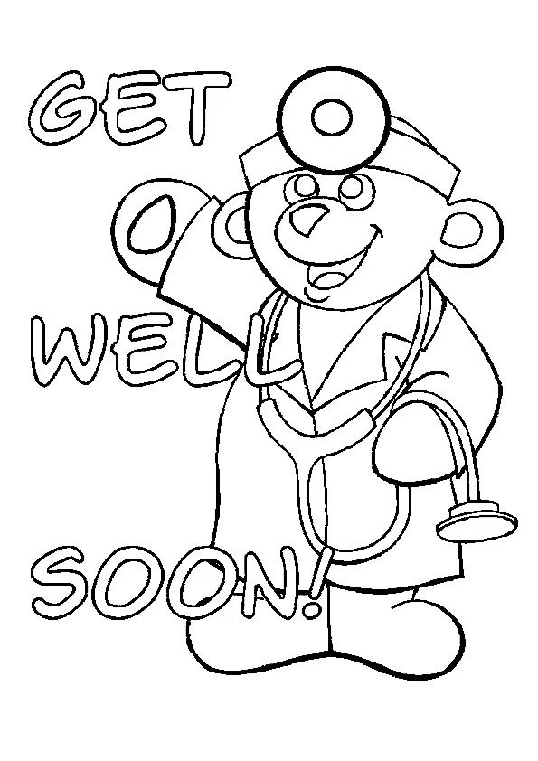 Recuperate Pronto Para Colorear 30