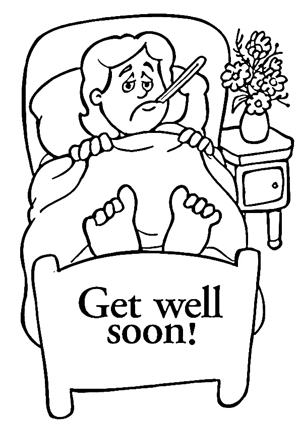 Recuperate Pronto Para Colorear 38