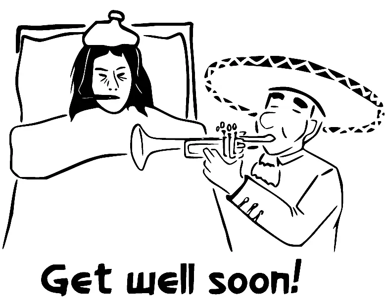 Recuperate Pronto Para Colorear 41