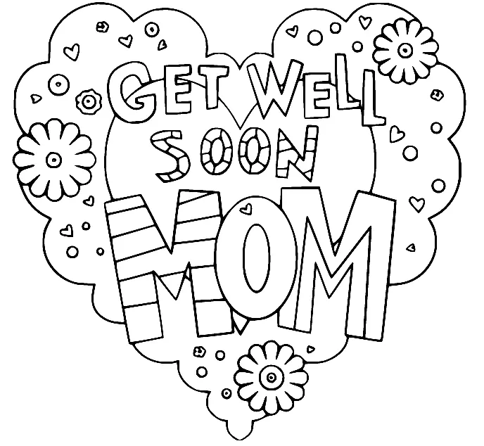 Recuperate Pronto Para Colorear 43