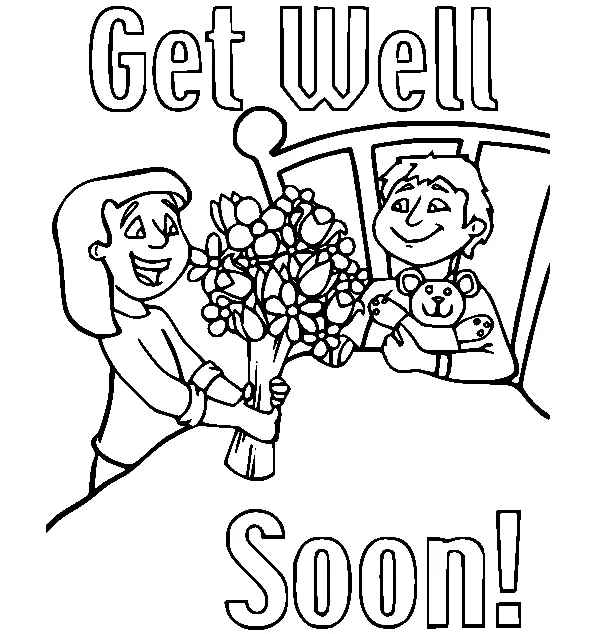 Recuperate Pronto Para Colorear 46