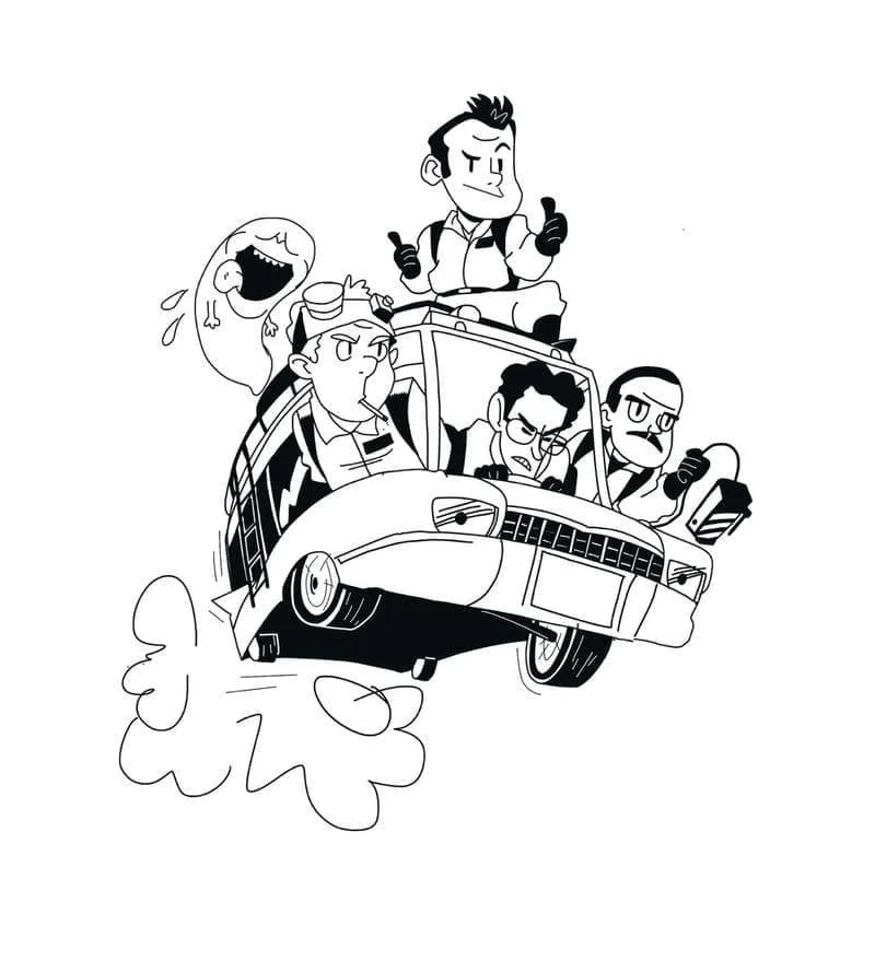 Ghostbusters Ausmalbilder 106