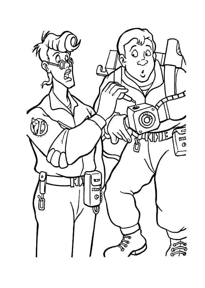 Ghostbusters Coloring Pages 108