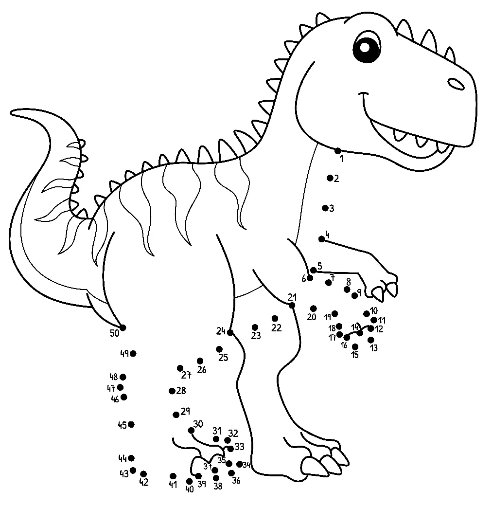Giganotosaurus Ausmalbilder 10