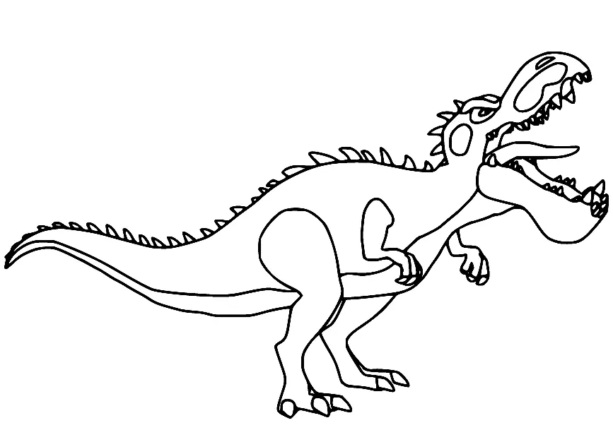 Giganotosaurus Ausmalbilder 8