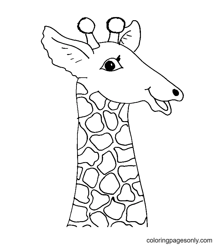 Jirafas Para Colorear 59