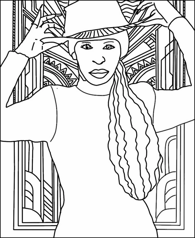 Glinda para Colorear