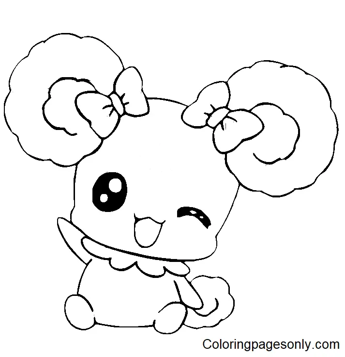 Glitter Force Para Colorear 2