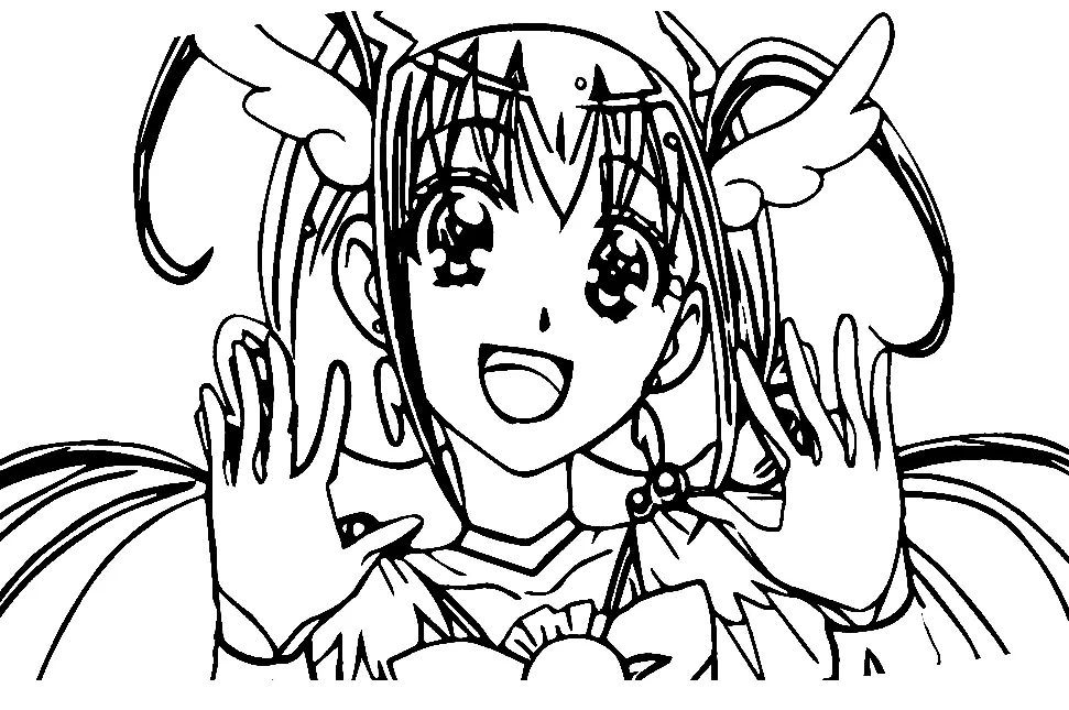 Glitter Force Coloring Pages 50