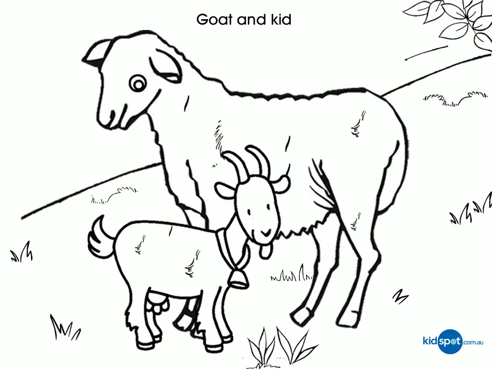 Cabras Para Colorear 27