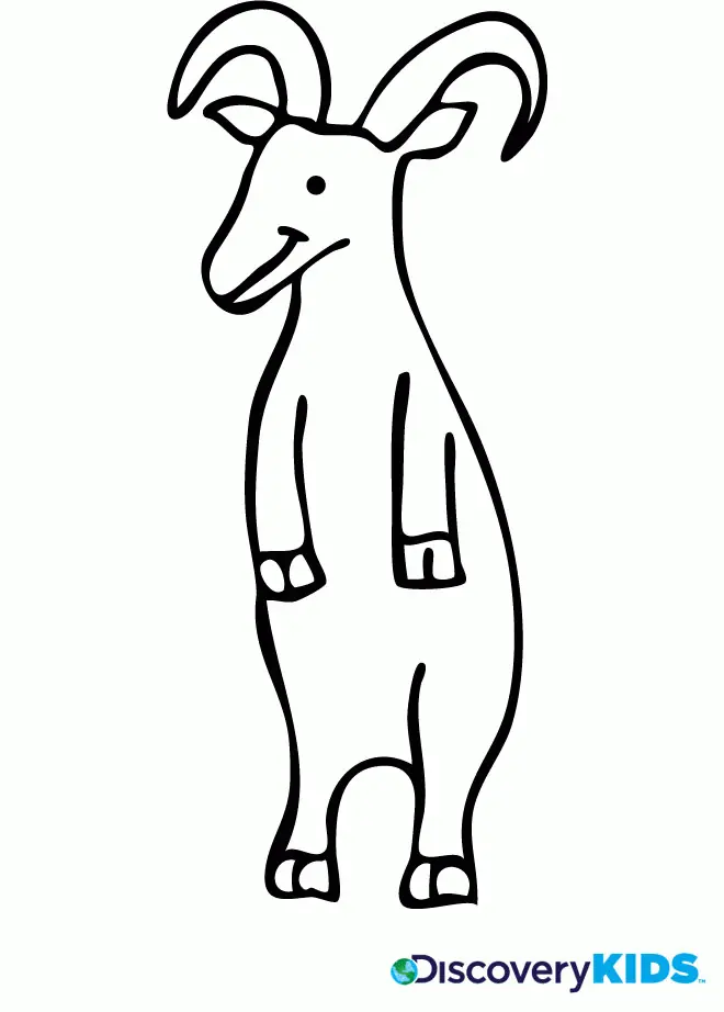 Cabras Para Colorear 30