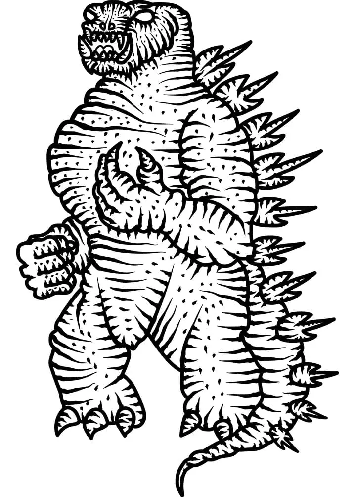 Godzilla Ausmalbilder