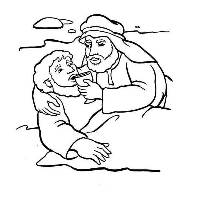 Good Samaritan Coloring Pages 17