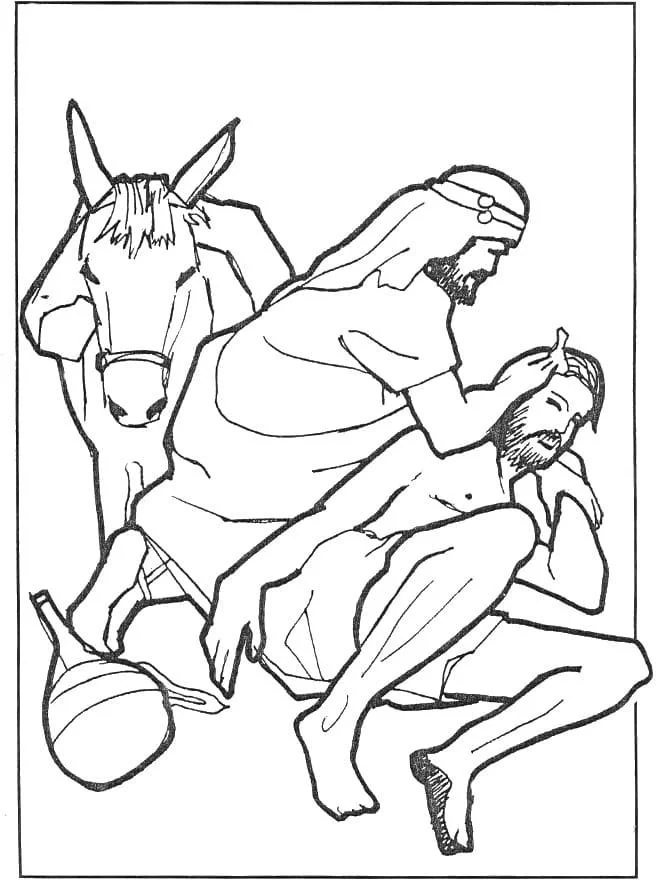 Good Samaritan Coloring Pages 30
