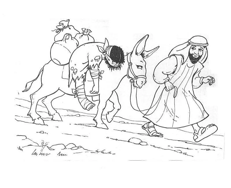 Good Samaritan Coloring Pages 31