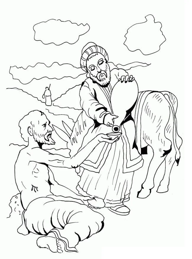 Good Samaritan Coloring Pages 32