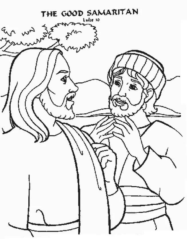 Good Samaritan Coloring Pages 34
